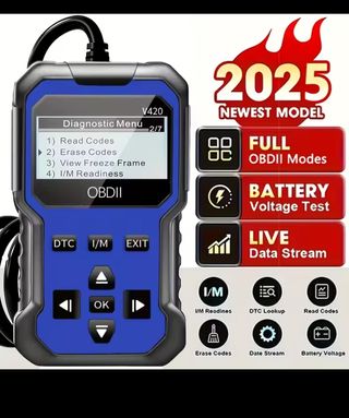 OBDII V420 Lector de Códigos Coche
