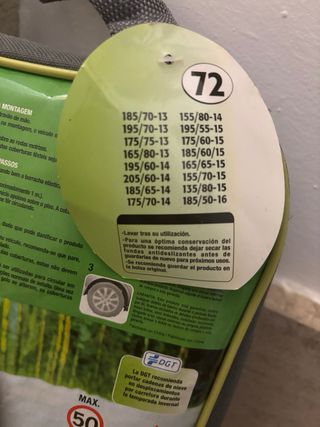 Cadenas textiles para nieve DRIVETEX