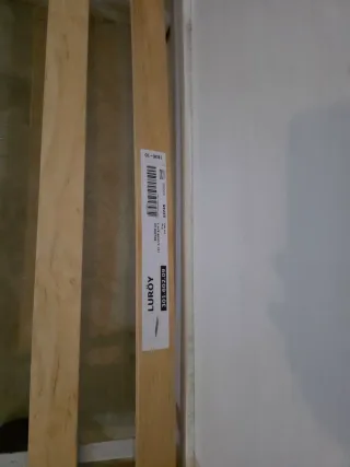 Estructura de cama y somier