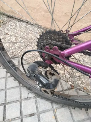 Bicicleta infantil Morada Montaña