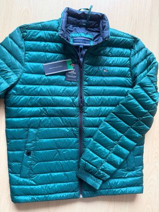 Chaqueta Tommy Hilfiger verde acolchada