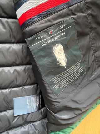 Chaqueta Tommy Hilfiger verde acolchada