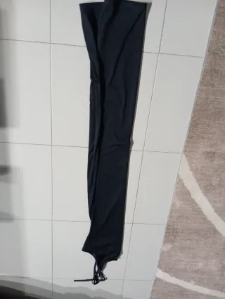 Vestido largo negro talla M