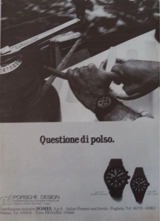 PORSCHE DESIGN SUIZO AUTOMÁTICO 7050