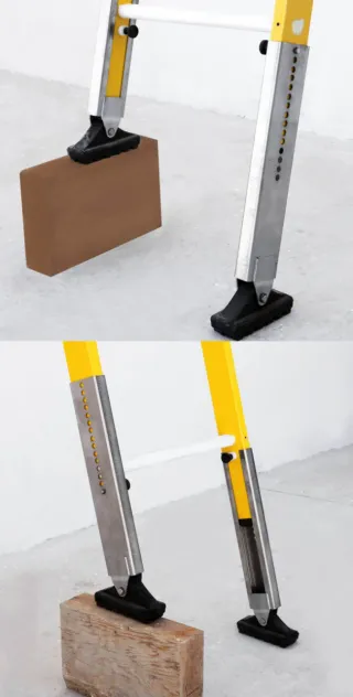 Patas ajustables para escaleras