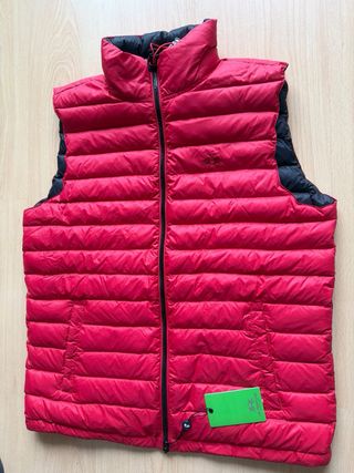 Chaleco La Martina Rojo y Negro