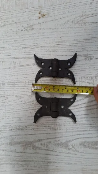 Lote 2 bisagras pequeñas mariposa