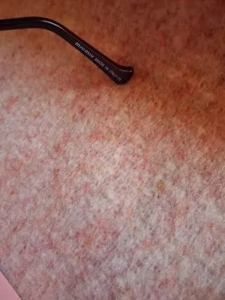 Gafas Miu Miu Mujer Dorado Marrón