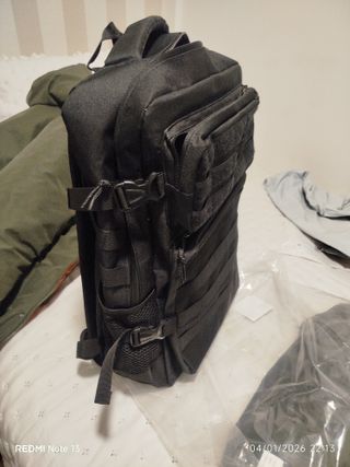 Mochila Táctica Militar Negra