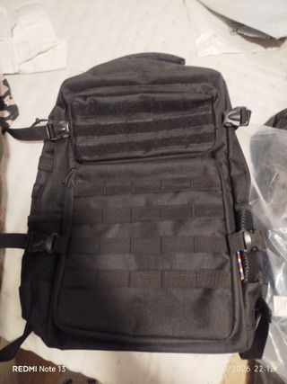 Mochila Táctica Militar Negra