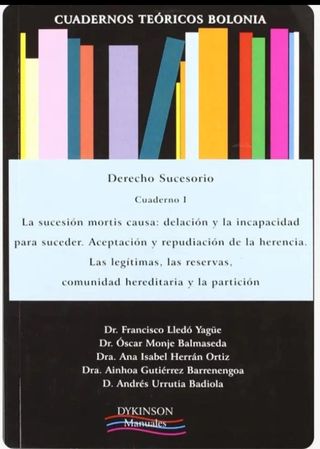 Derecho Sucesorio I
