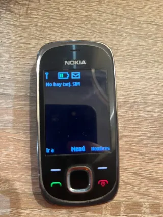 Teléfono Móvil Nokia 7230 Negro