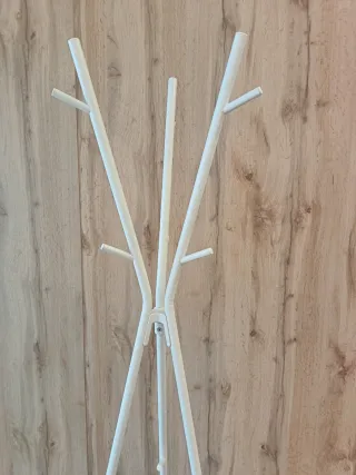 Perchero de pie IKEA blanco