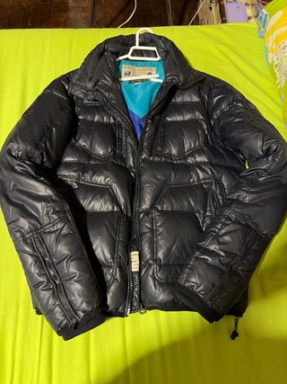 Plumífero Diesel Negro Talla L