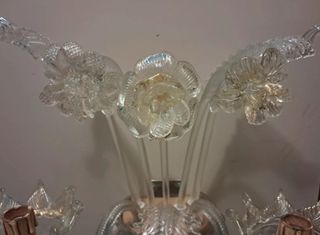 Applique Lampadario vetro di Murano