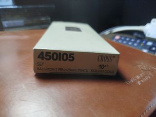 Juego Cross bolígrafo y portaminas oro de 10 kt