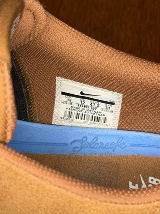 Zapatillas Nike SB Check Solarsoft Marrones