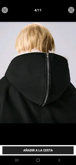 Abrigo acolchado unisex