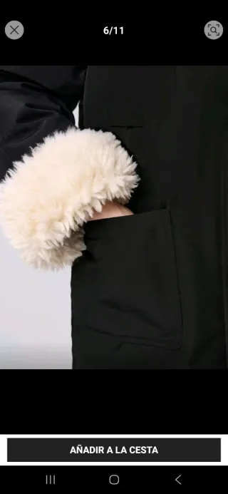 Abrigo acolchado unisex