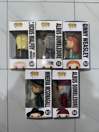 Funko Pop! Harry Potter (Lote 5 figuras)