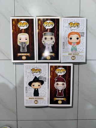 Funko Pop! Harry Potter (Lote 5 figuras)