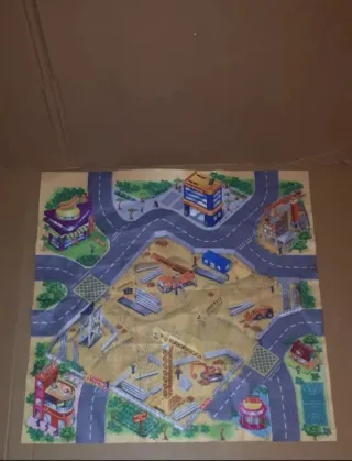 Alfombra infantil de tela