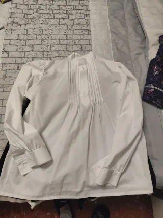 Traje regional de fallero morado talla 12