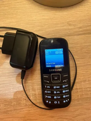 Teléfono Móvil Samsung Negro