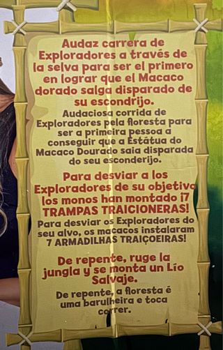 Juego de mesa Retumba la Jungla