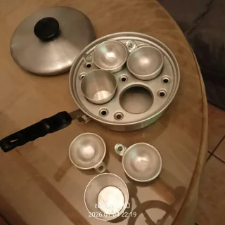 Flanera antigua de aluminio