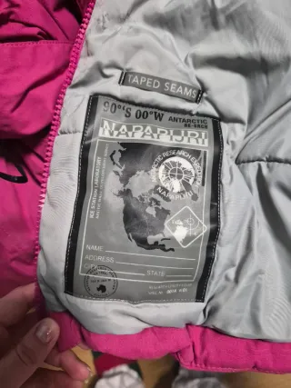 Abrigo Napapijri Rosa Mujer