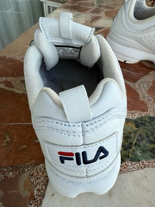 Zapatillas Fila Blancas