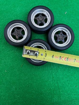 Ruedas Porsche – Escala 1:18