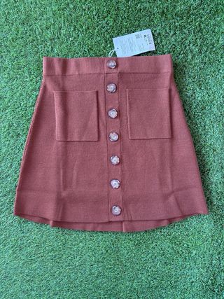 Falda punto Sezane Talla M nueva con etiquetas