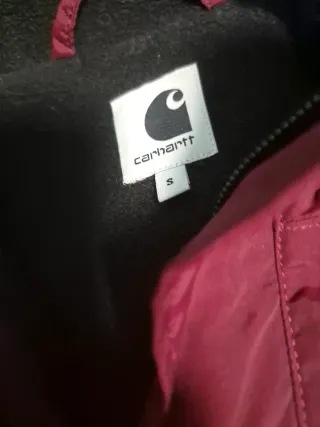 Chaqueta Carhartt Granate Talla S Mujer