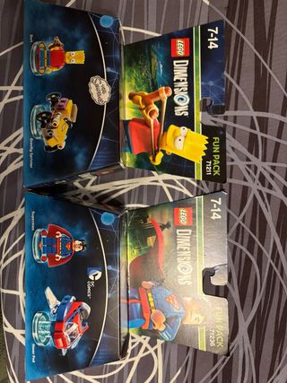 LEGO Dimensions Fun Pack Bart y Superman
