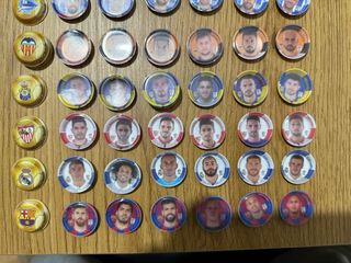 Chapas Grefusa Liga Fútbol