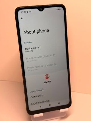 Xiaomi Redmi A3 Negro 128GB - Desperfecto