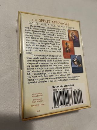 The Spirit Messages - Daily Guidance Oracle Deck
