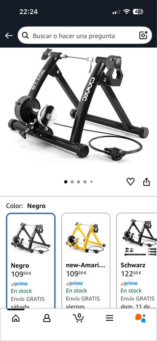 Rodillo de entrenamiento CXWXC para bicicleta