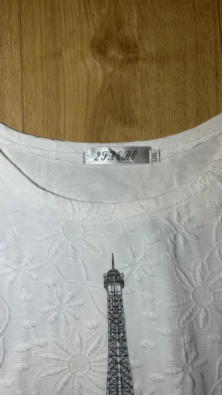 Chaqueta de punto blanca