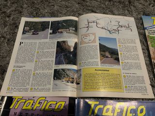 6 revistas trafico  y 1 protección Civil antiguas