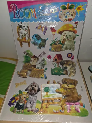 Pegatinas 3D Decoración Habitación Infantil