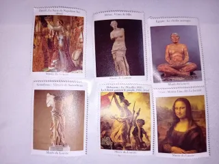 Estampas Sellos Museo Louvre