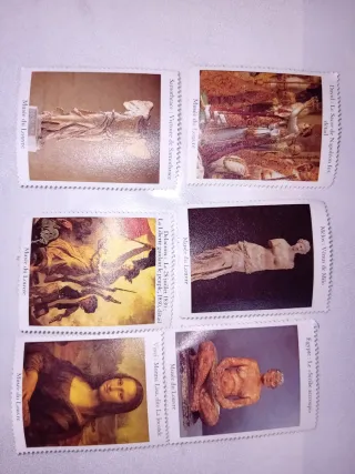 Estampas Sellos Museo Louvre