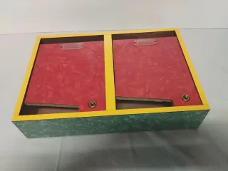 Cassetta posta doppia anni70 da interno in formica