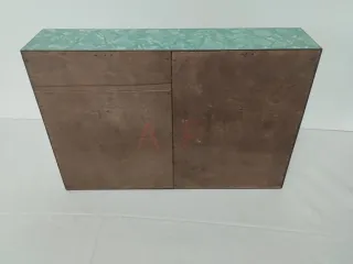 Cassetta posta doppia anni70 da interno in formica