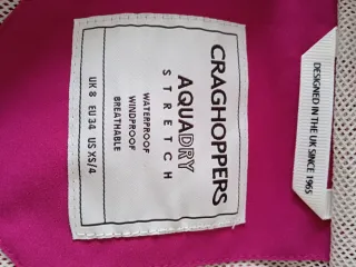 Chubasquero Craghoppers Rosa