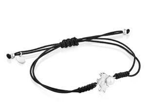 Pulsera Tous Oso y Perla Negra