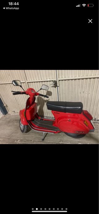 Vespa PK 125 S Roja
